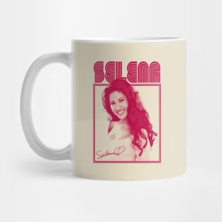 Selena Vintage Retro FanArt Mug